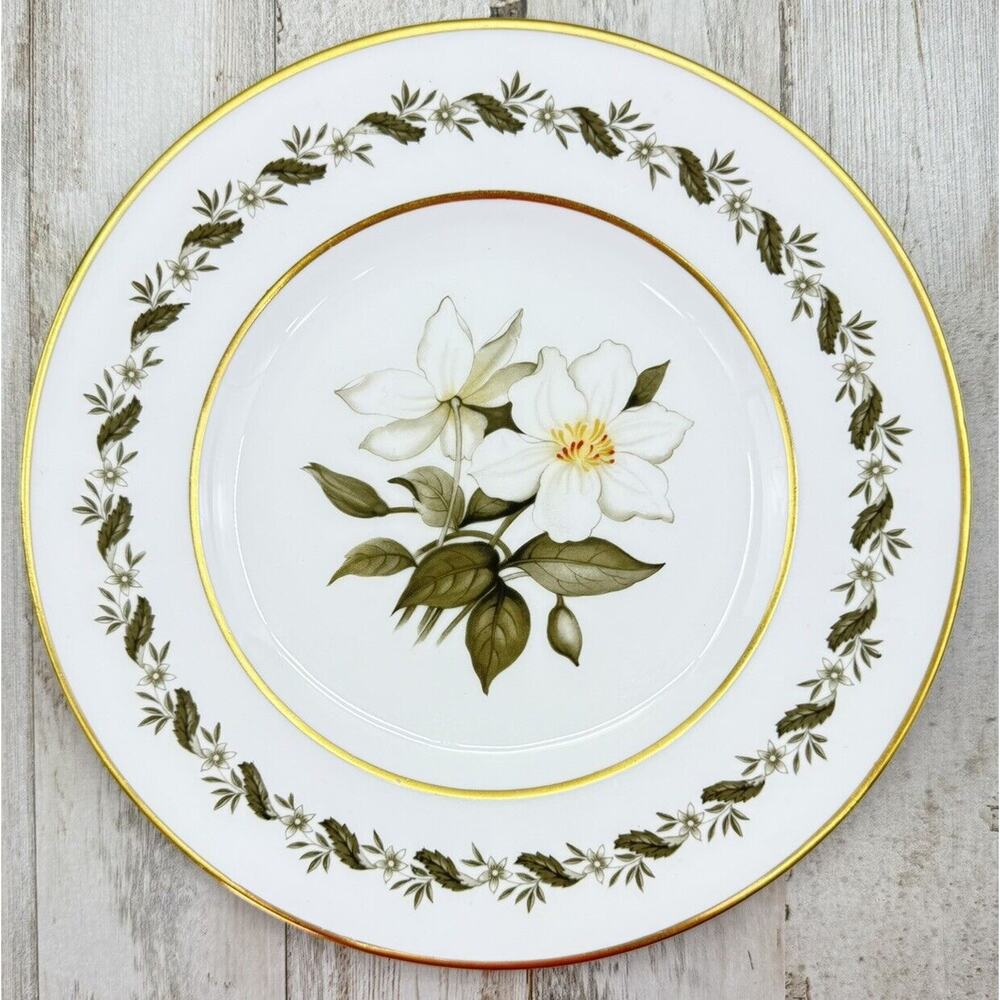 Vintage Royal Worcester - Bernina 8 In. Salad / Dessert Plate Made In England